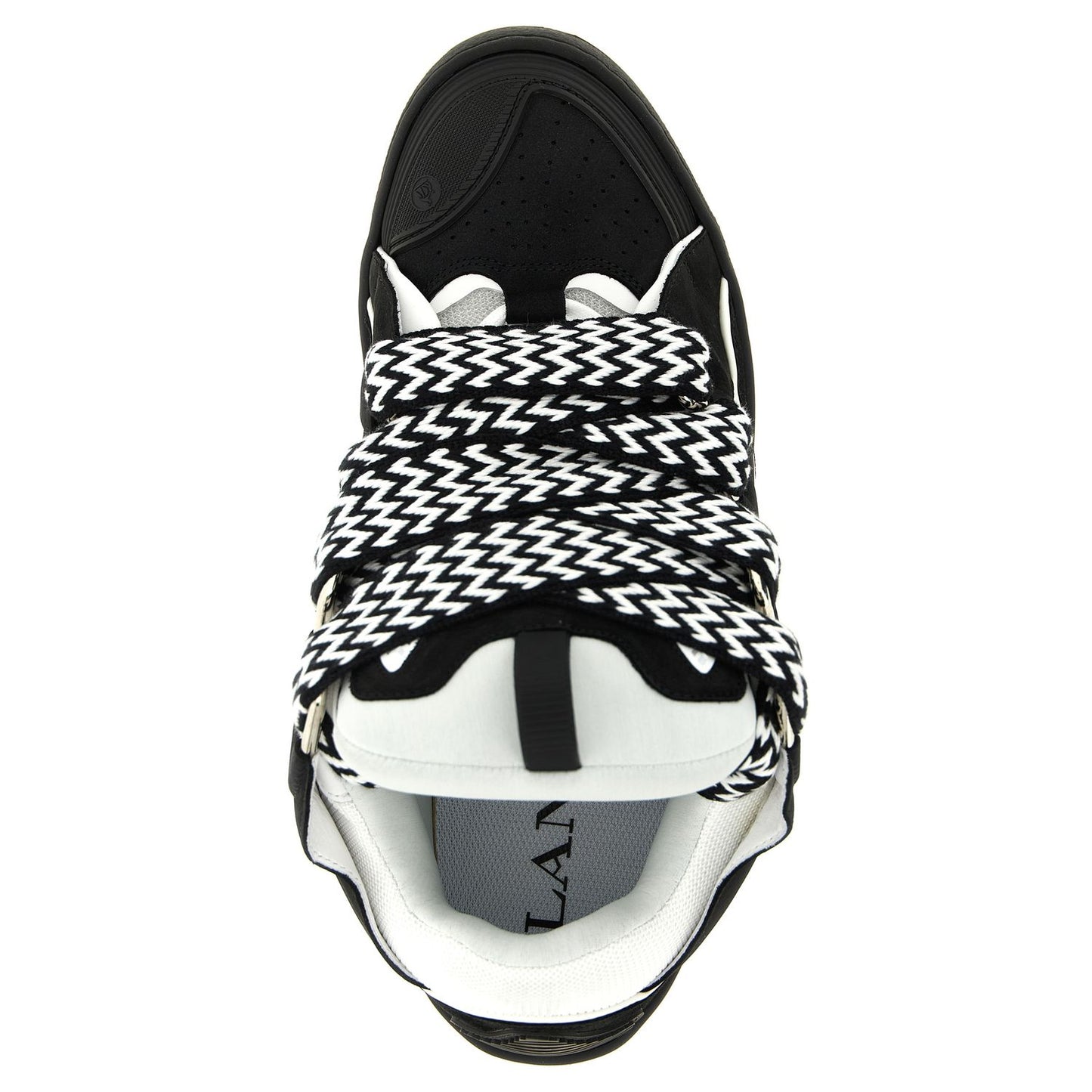 Lanvin Bicolor Calfskin Chunky Sneakers