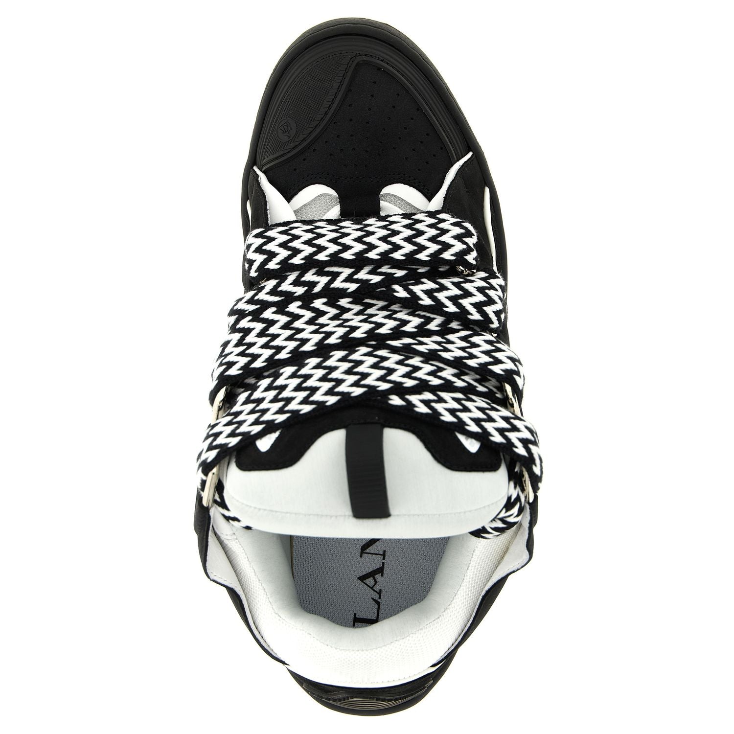 Lanvin Bicolor Calfskin Chunky Sneakers