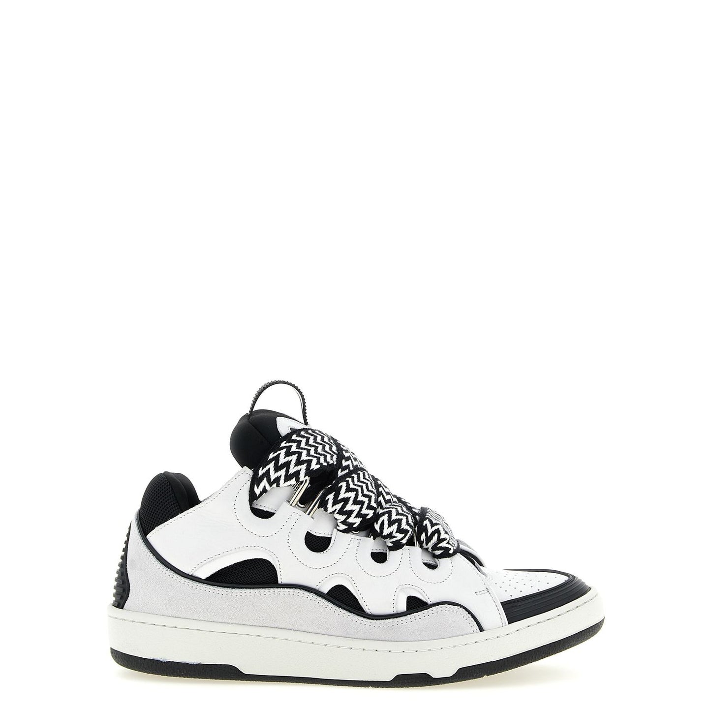 Lanvin Bicolor Calfskin Chunky Sneakers