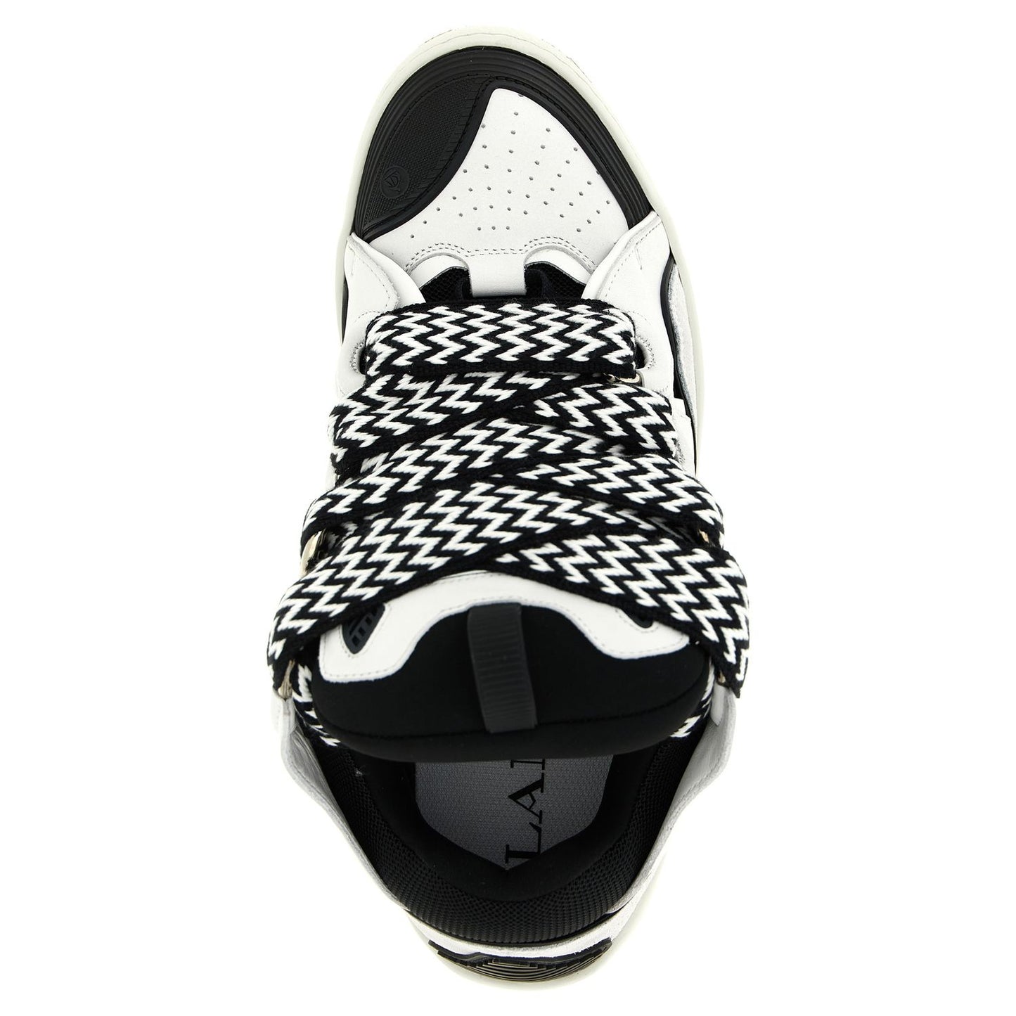 Lanvin Bicolor Calfskin Chunky Sneakers