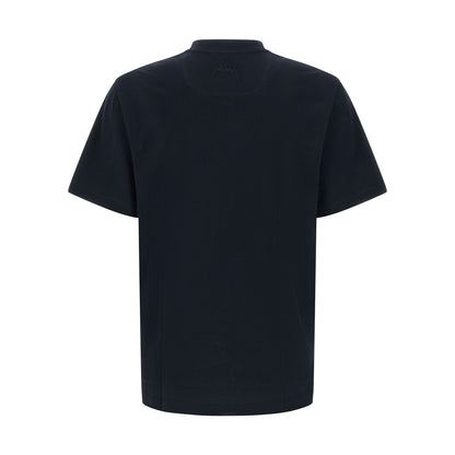 Brioni Blue Cotton T-Shirt