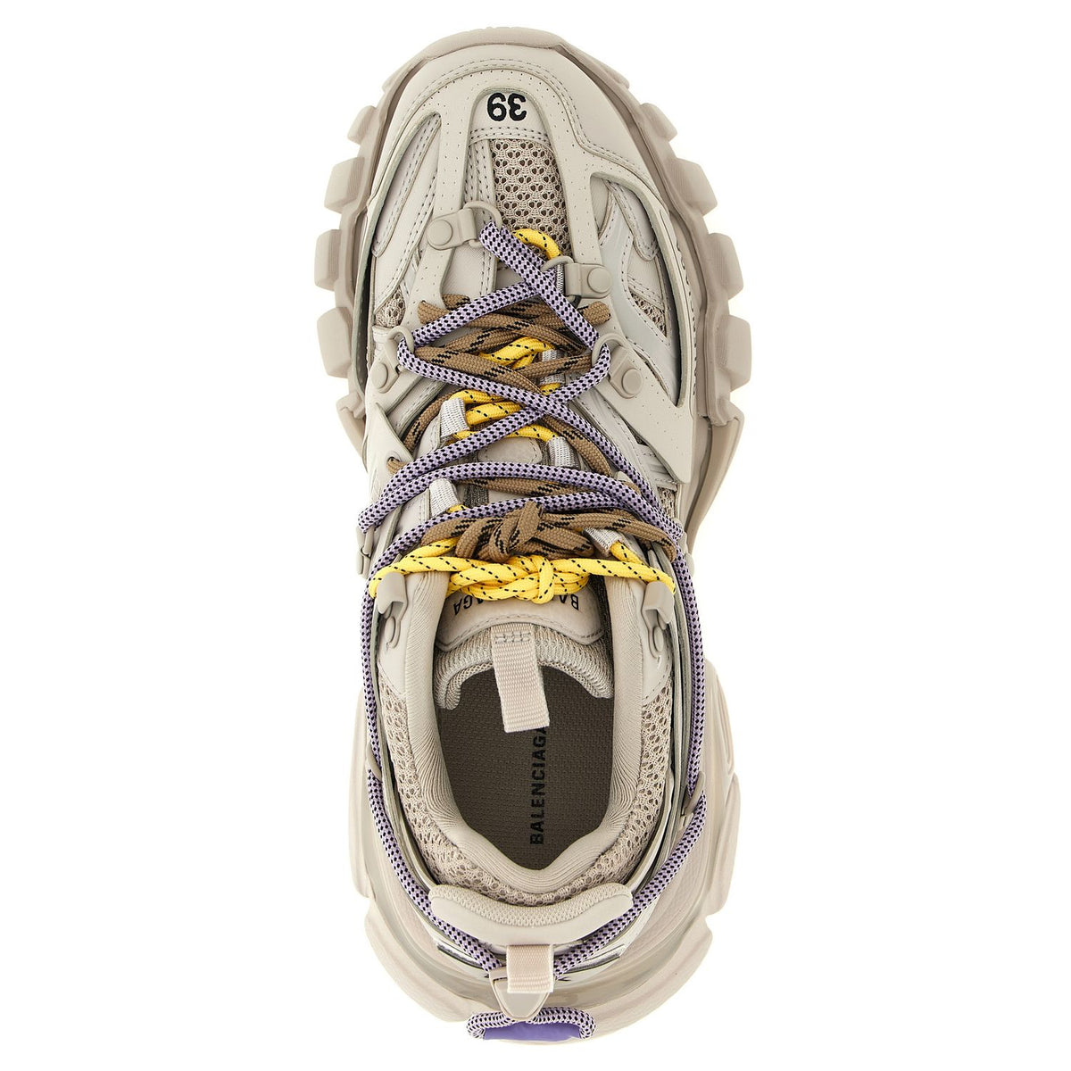 Balenciaga Gray Polyethylene Athletic Sneakers
