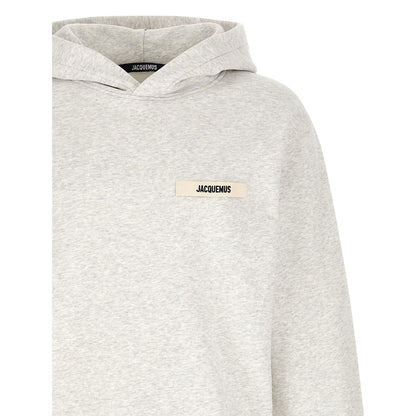 Jacquemus Gray Cotton Sweatshirt