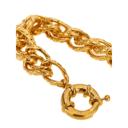 Saint Laurent Gold Brass Bracelet