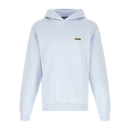 Jacquemus Blue Cotton Sweatshirt
