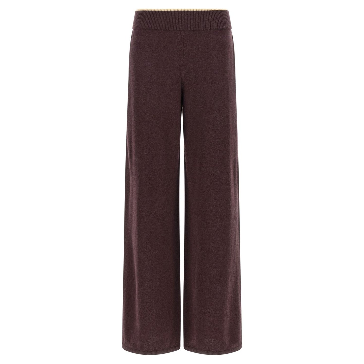 PINKO Purple Wool Casual Pants
