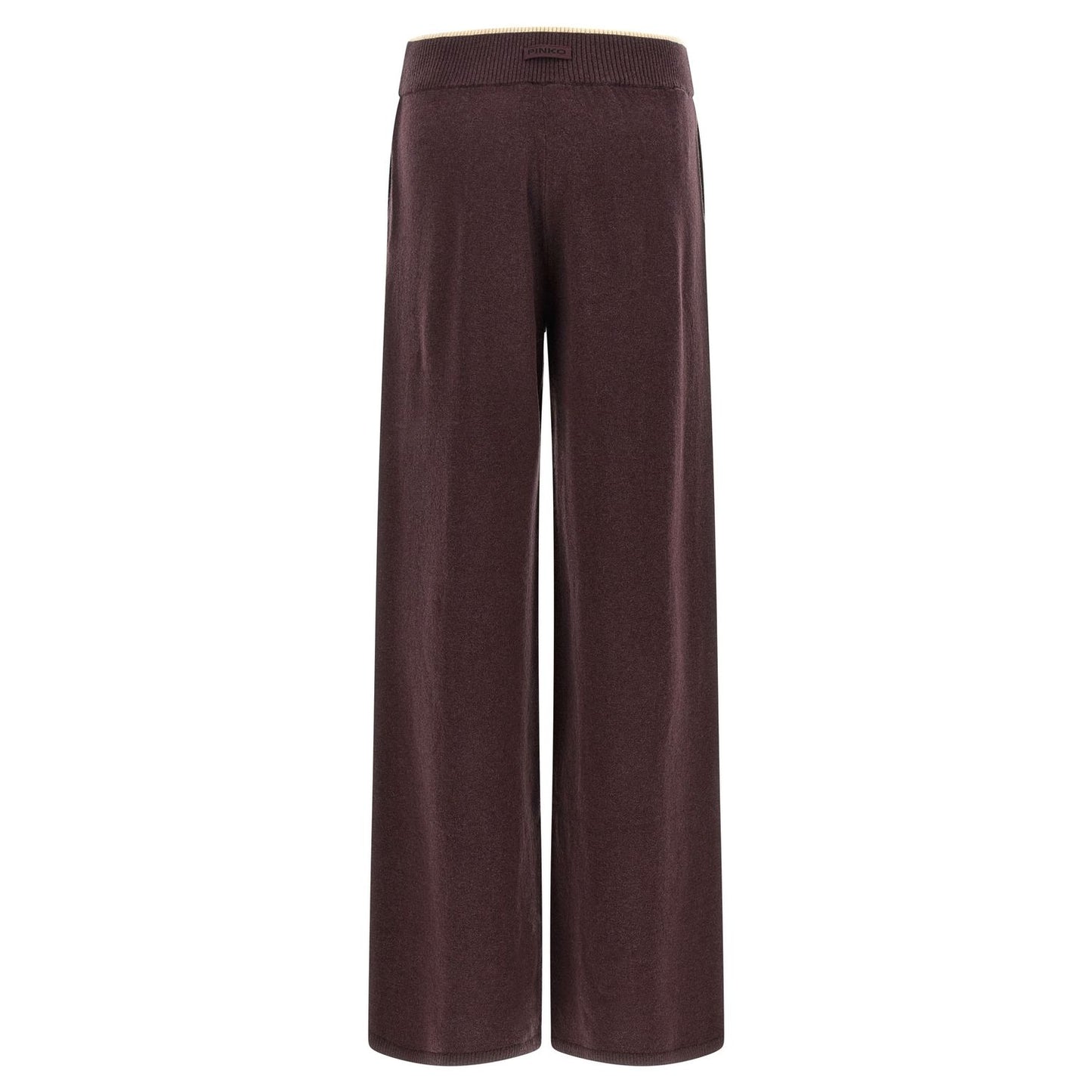 PINKO Purple Wool Casual Pants