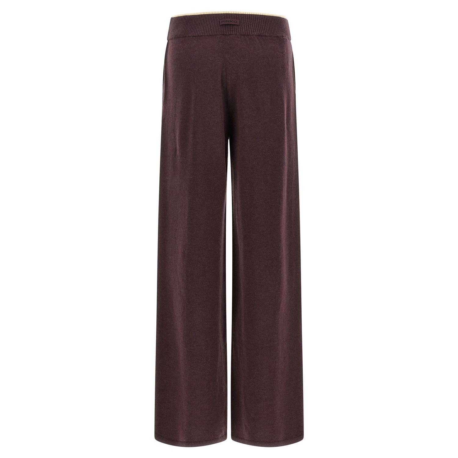 PINKO Purple Wool Casual Pants