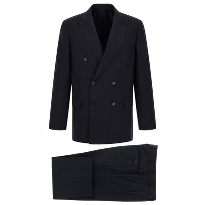 Brioni Blue Wool Two-Piece Suit