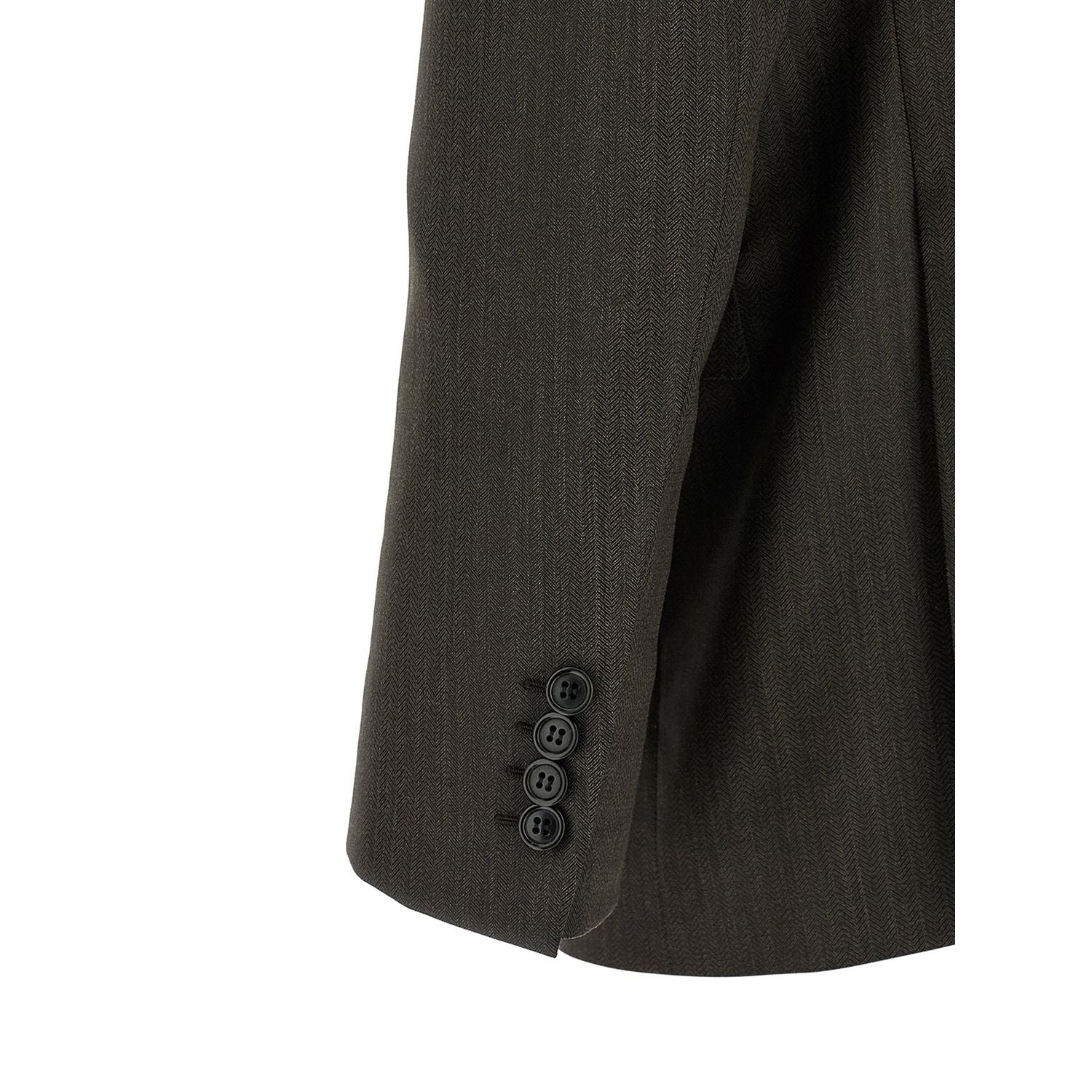 Brioni Brown Wool Two-Piece Suit