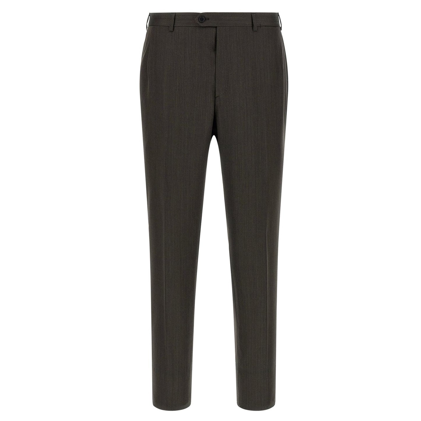Brioni Brown Wool Two-Piece Suit