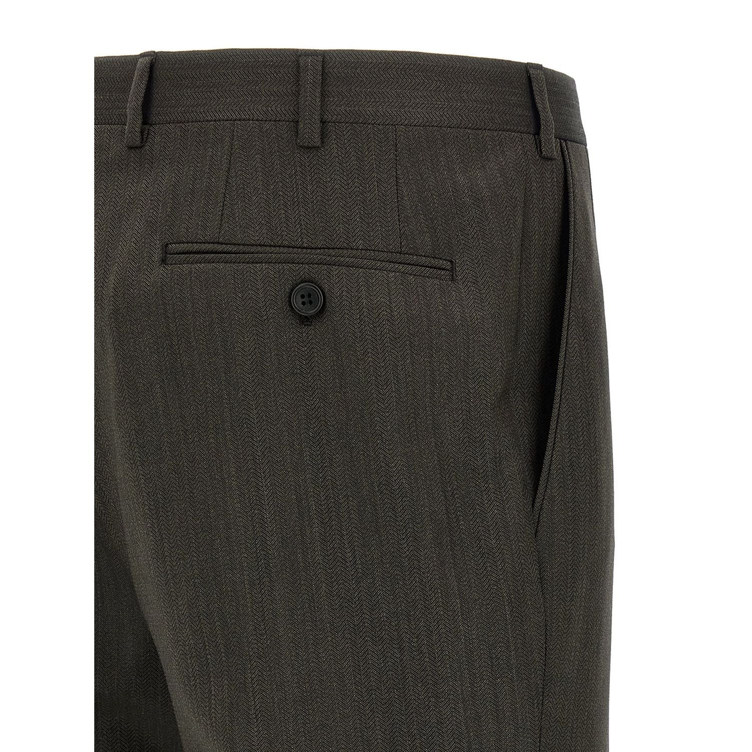 Brioni Brown Wool Two-Piece Suit