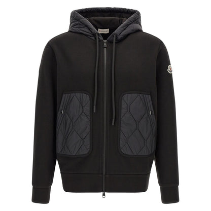 Moncler Black Polyamide Cardigan
