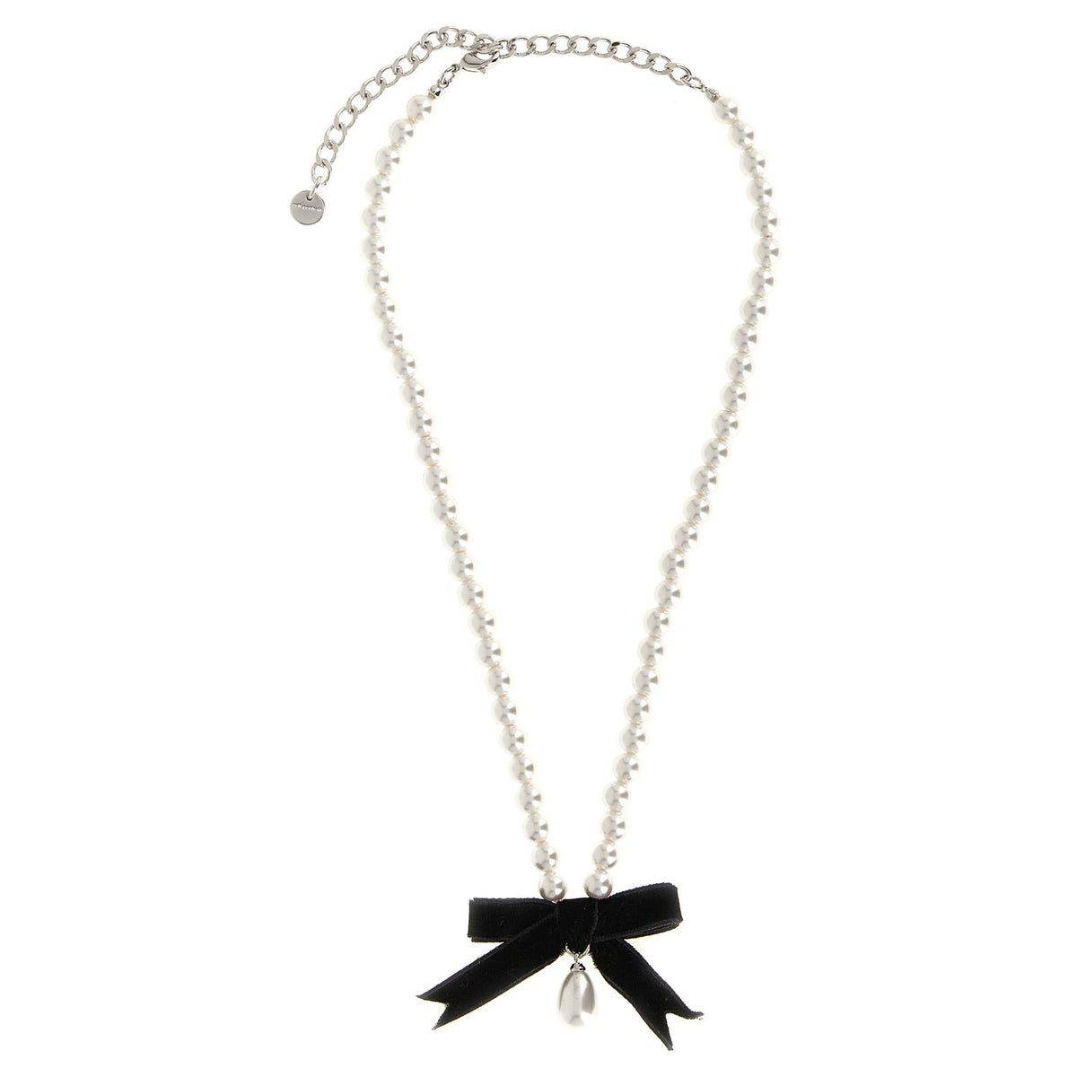 Self-Portrait Bicolor Brass Necklace