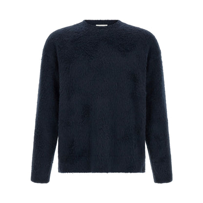 Roberto Collina Blue Cotton Cardigan
