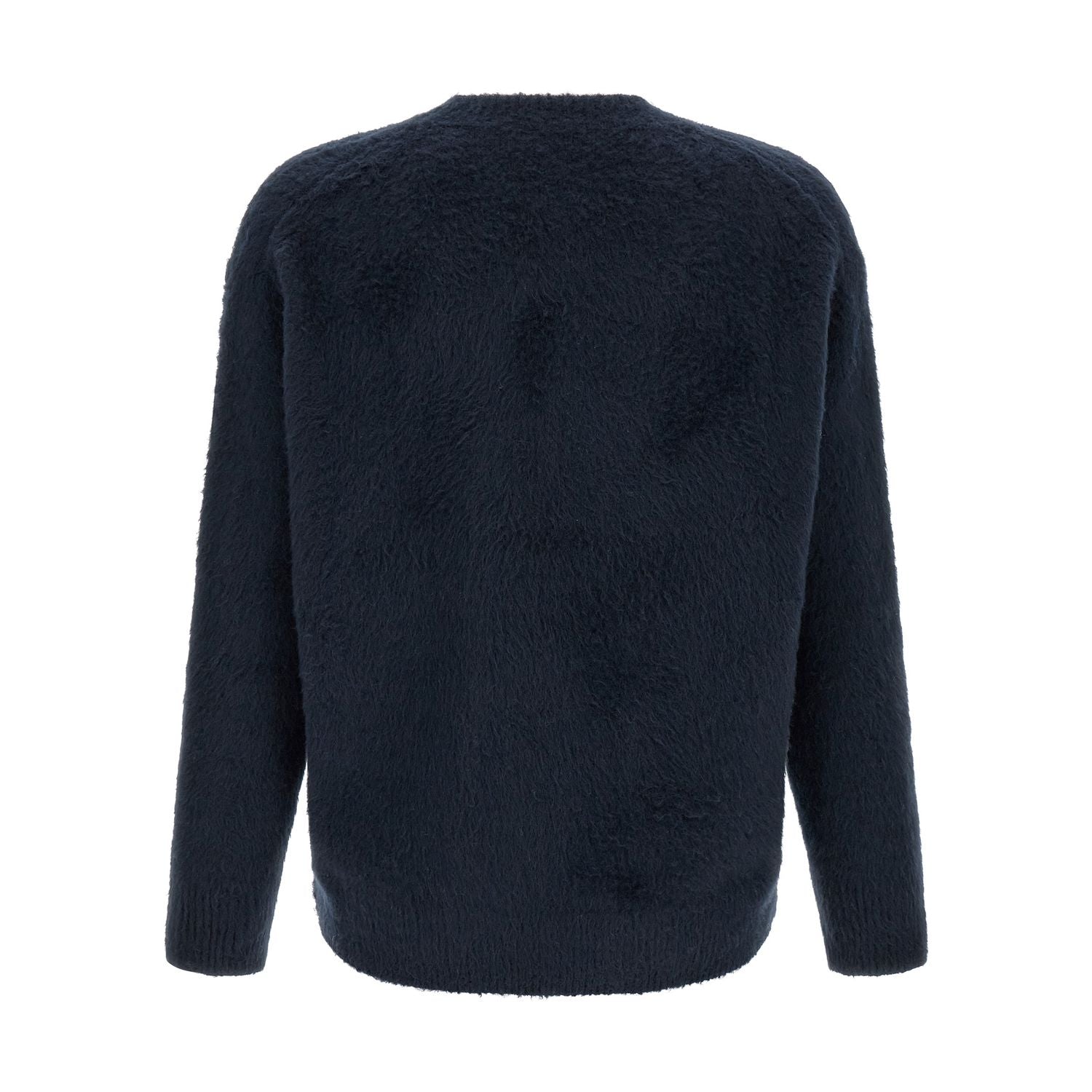 Roberto Collina Blue Cotton Cardigan