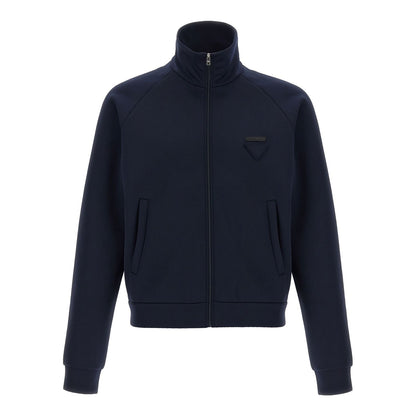 Prada Blue Polyester Sweatshirt