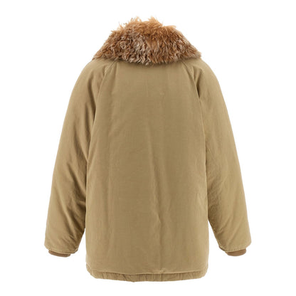 Prada Beige Cotton Full-Length Jacket