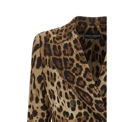 Dolce & Gabbana Brown Wool Blazer