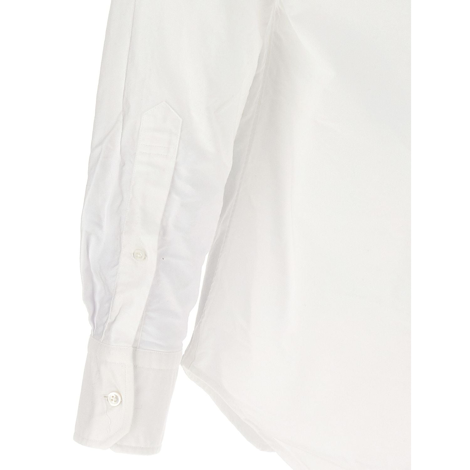 Thom Browne White Cotton Blouse