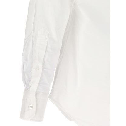 Thom Browne White Cotton Blouse