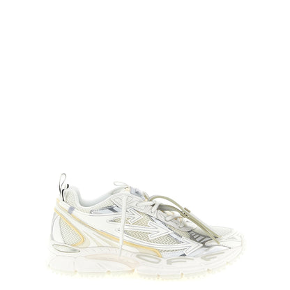 Off-White White Polyethylene Athletic Sneakers