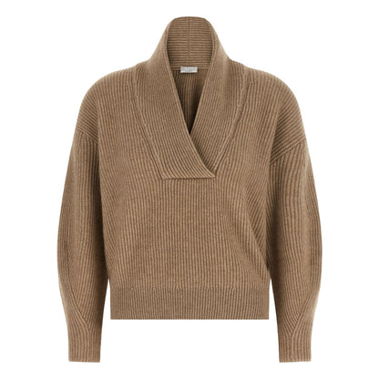 Brunello Cucinelli Beige Cashmere Cardigan
