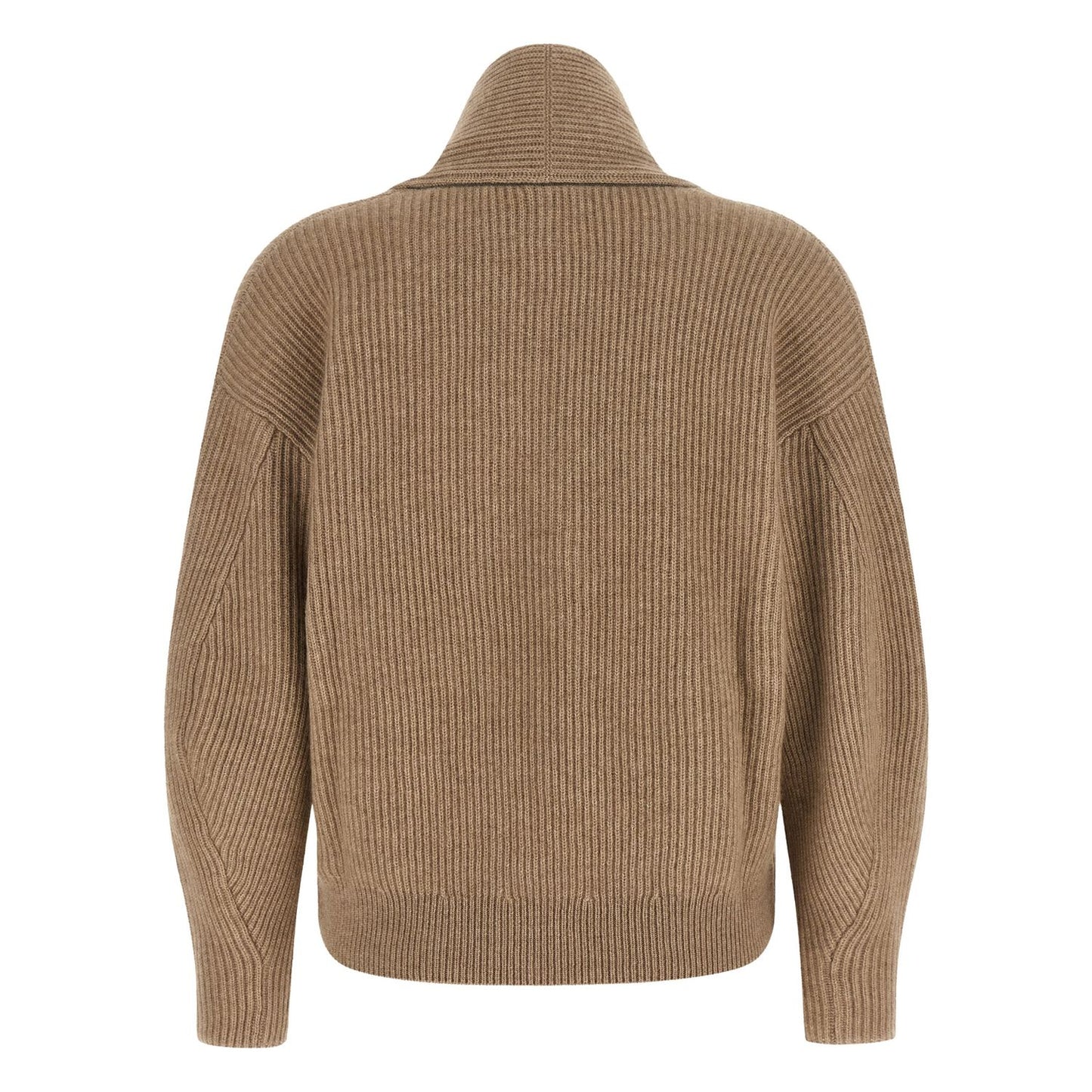 Brunello Cucinelli Beige Cashmere Cardigan
