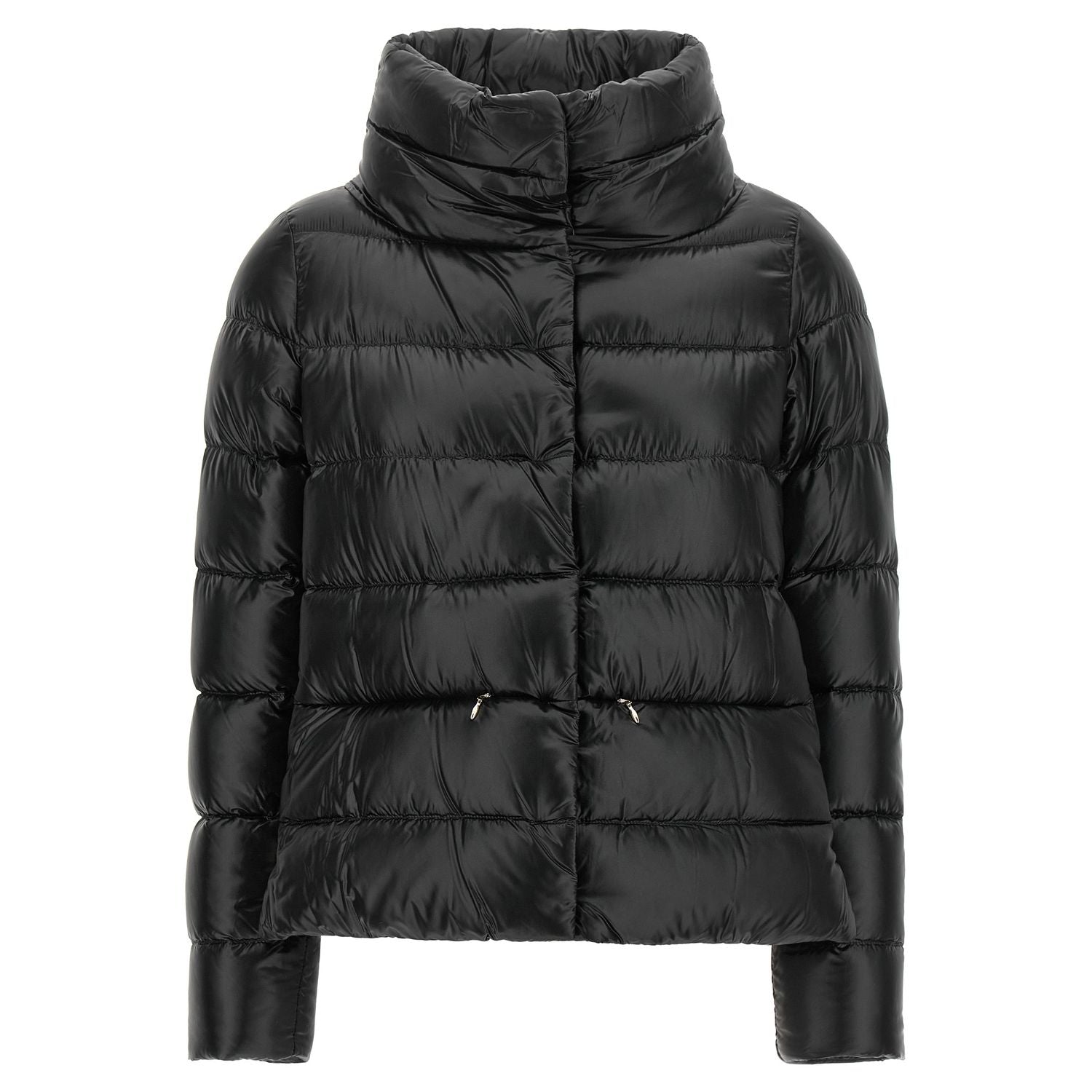Herno Black Polyamide Full-Length Jacket