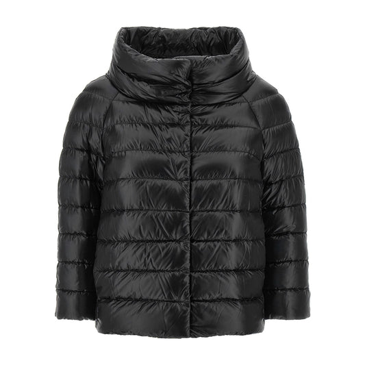 Herno Black Polyamide Full-Length Jacket