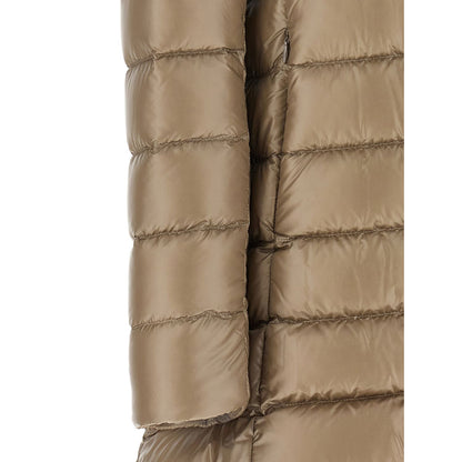 Herno Beige Polyamide Full-Length Jacket