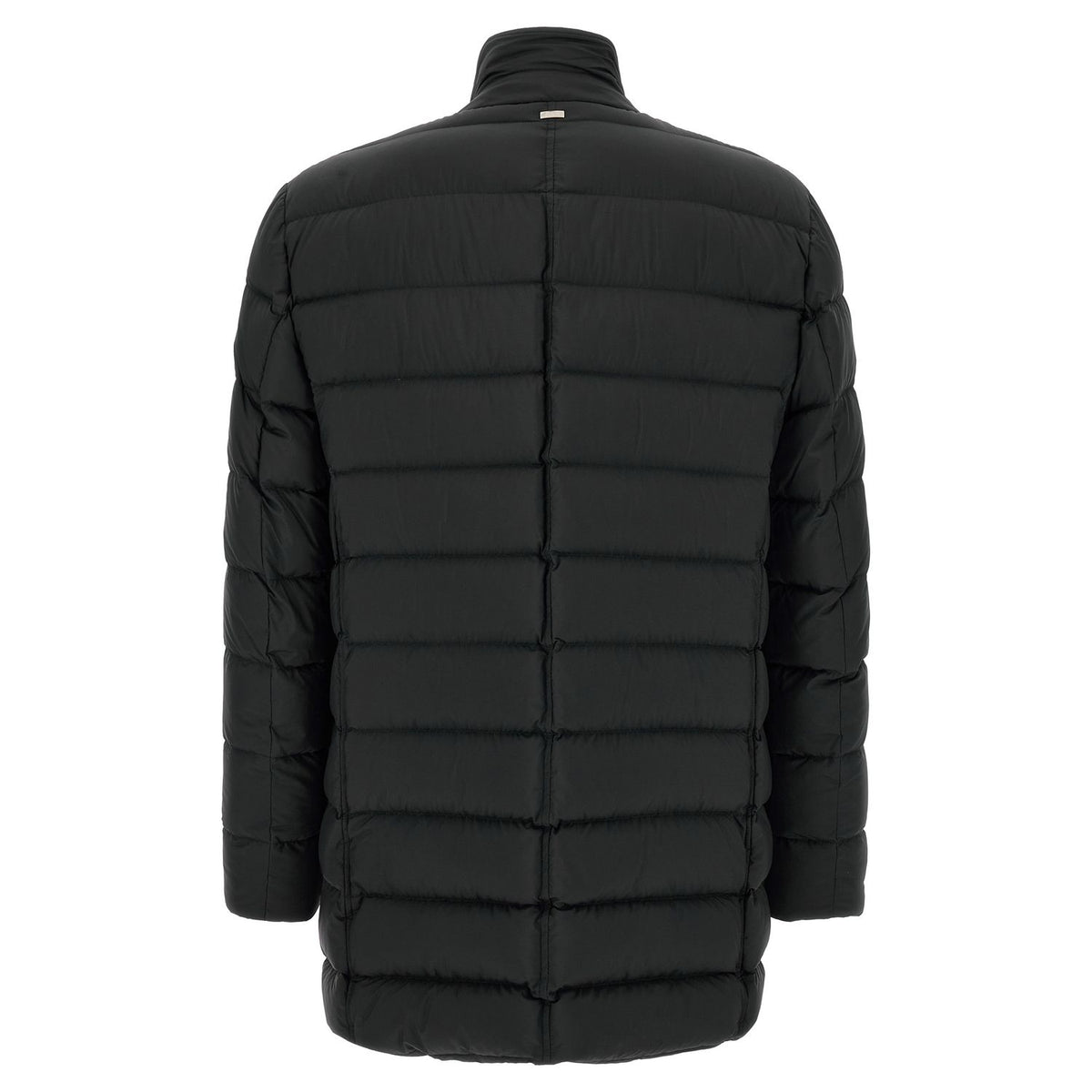 Herno Black Polyamide Full-Length Jacket