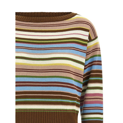 Max Mara Multicolor Cotton Cardigan