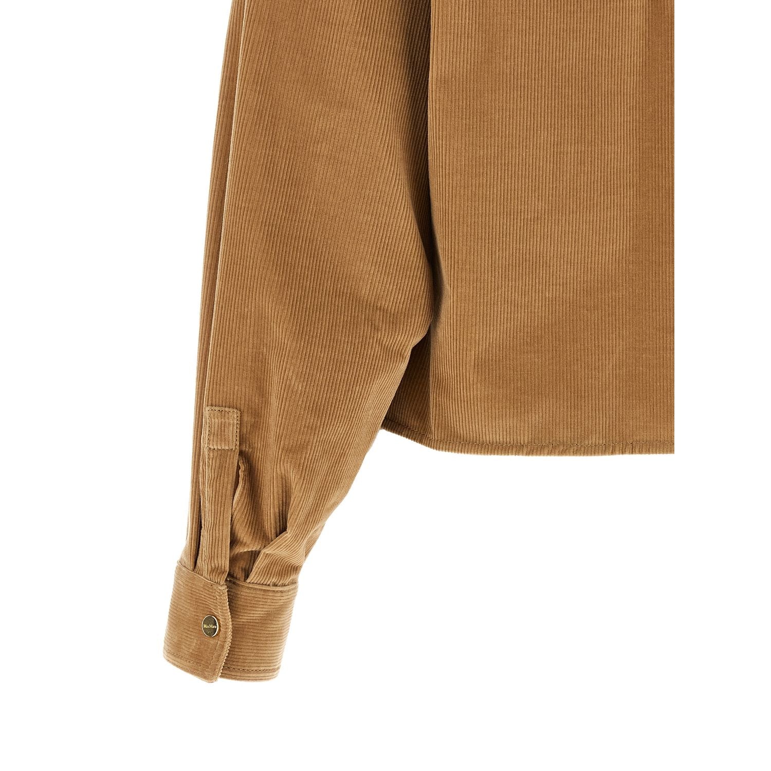 Max Mara Beige Cotton Denim Jacket