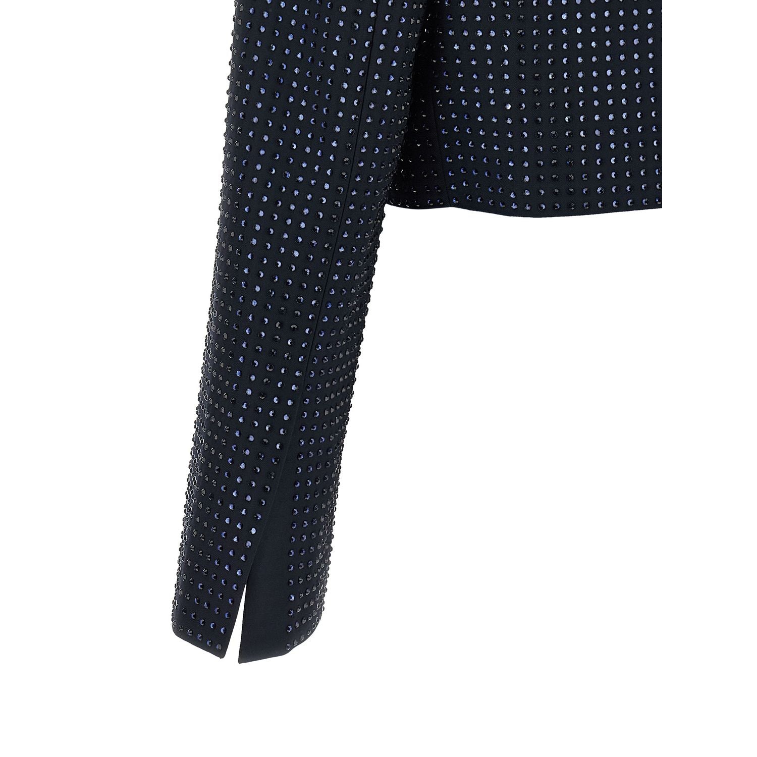 PINKO Blue Polyester Full-Length Jacket