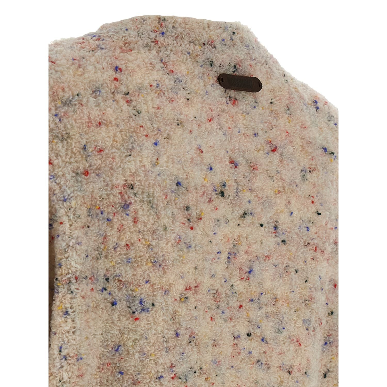 Moschino Multicolor Virgin Wool Cardigan