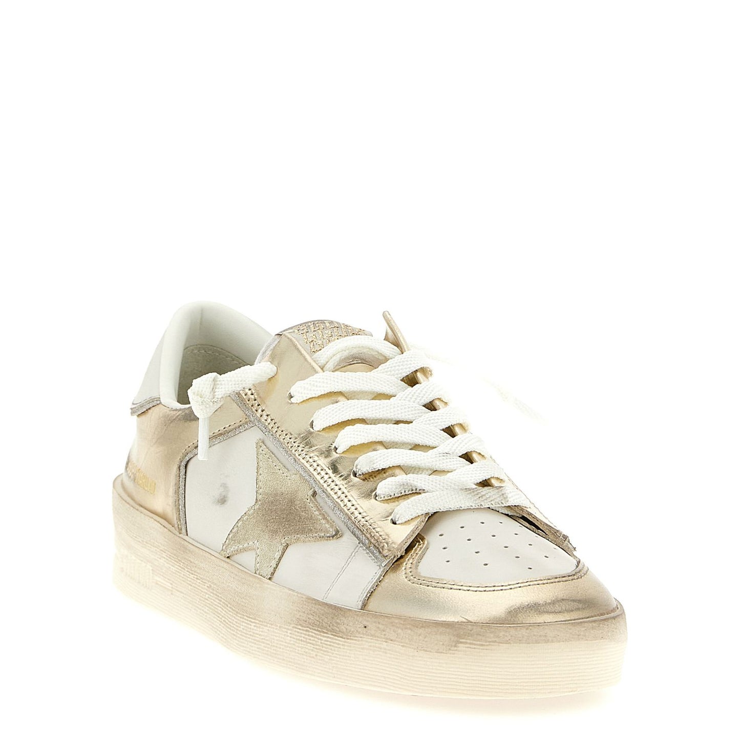 Golden Goose Multicolor Leather Low Top Sneakers