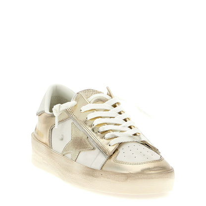 Golden Goose Multicolor Leather Low Top Sneakers