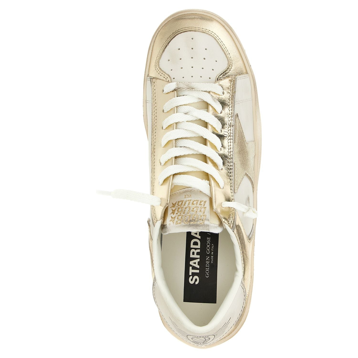 Golden Goose Multicolor Leather Low Top Sneakers