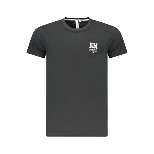 Accademia Militare Nero Cotton Men's T-Shirt
