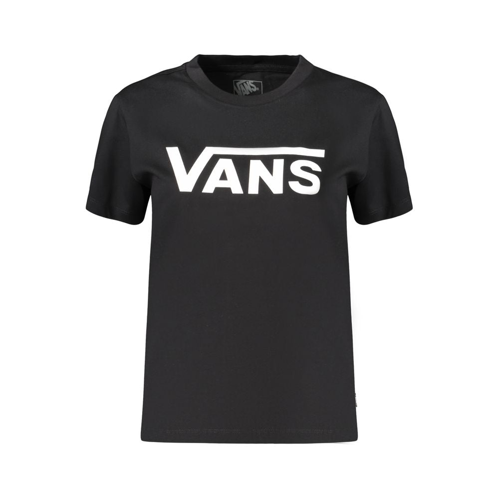 Vans Black Cotton Women's T-Shirt