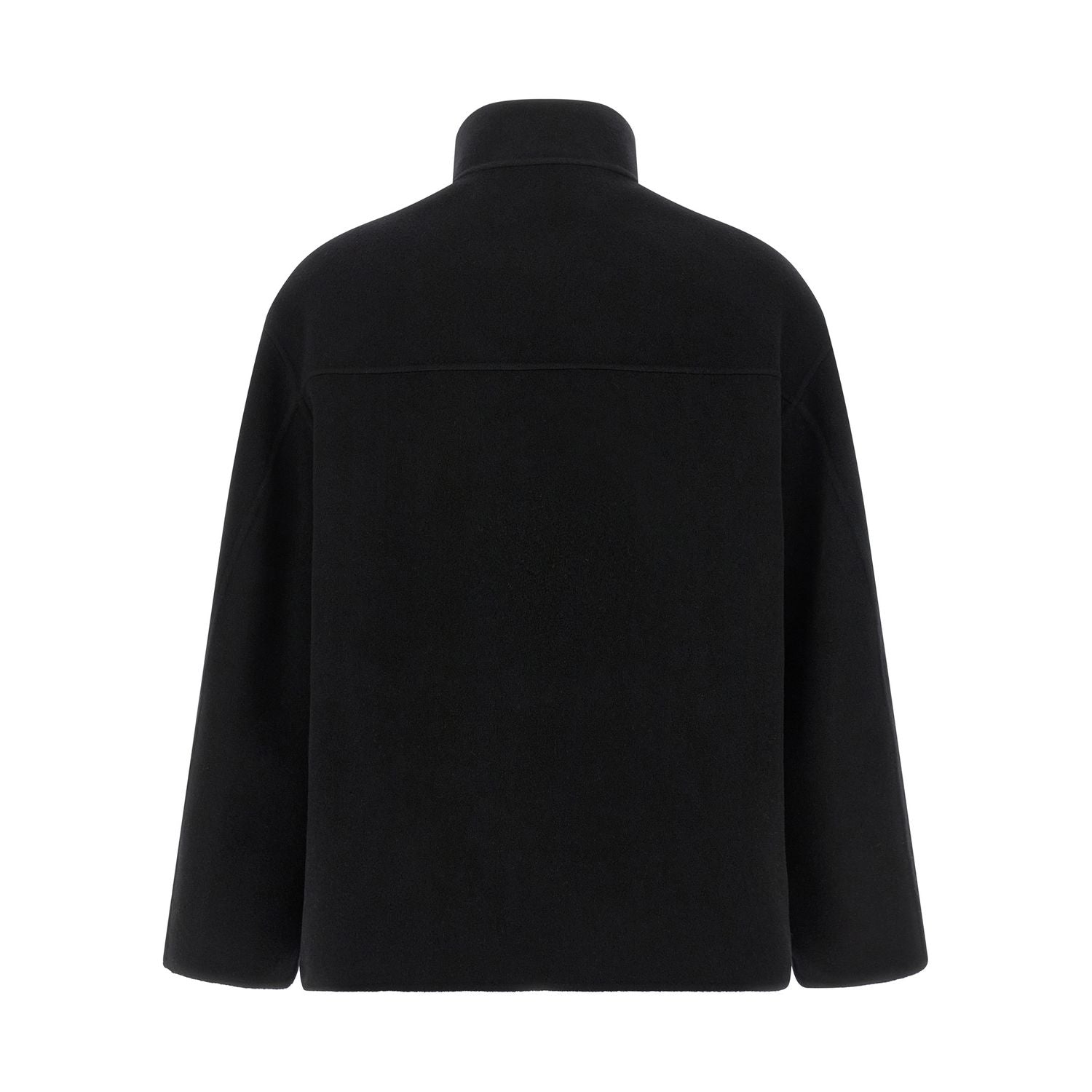 Rohe Black Wool Coat