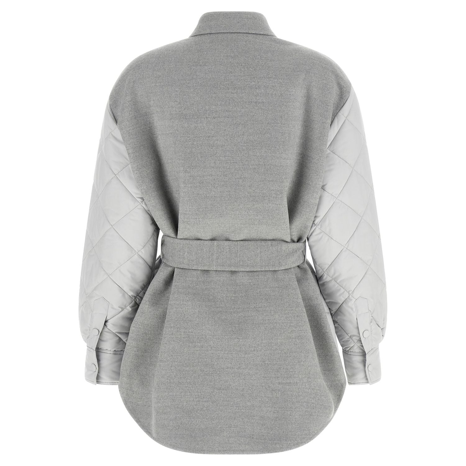 Fabiana Filippi Gray Polyester Shell Jacket