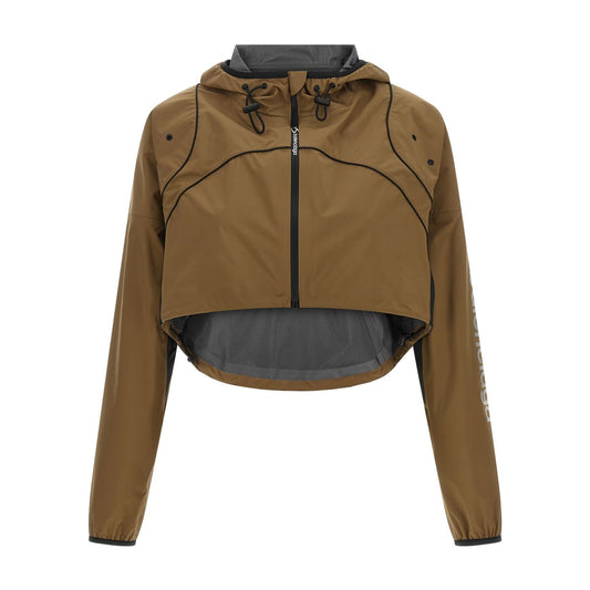 Balenciaga Brown Polyester Shell Jacket