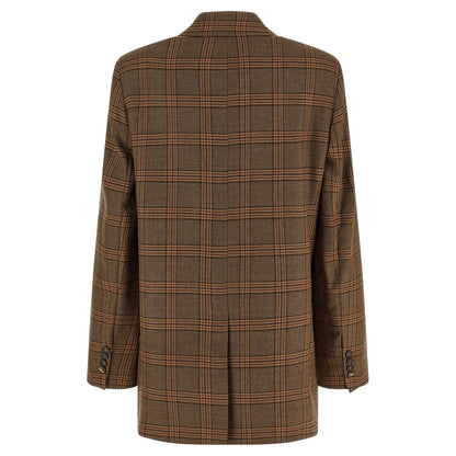 Max Mara Brown Wool Blazer