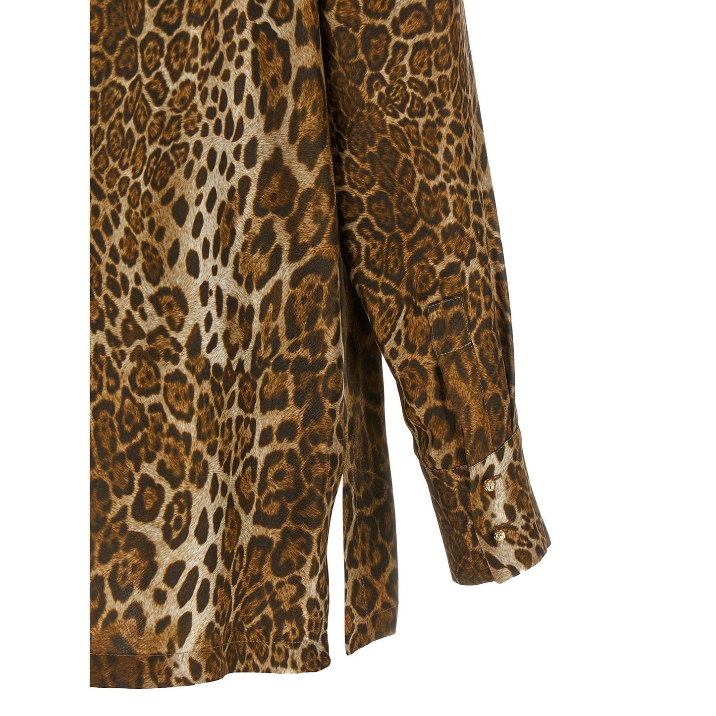 Max Mara Brown Silk Blouse