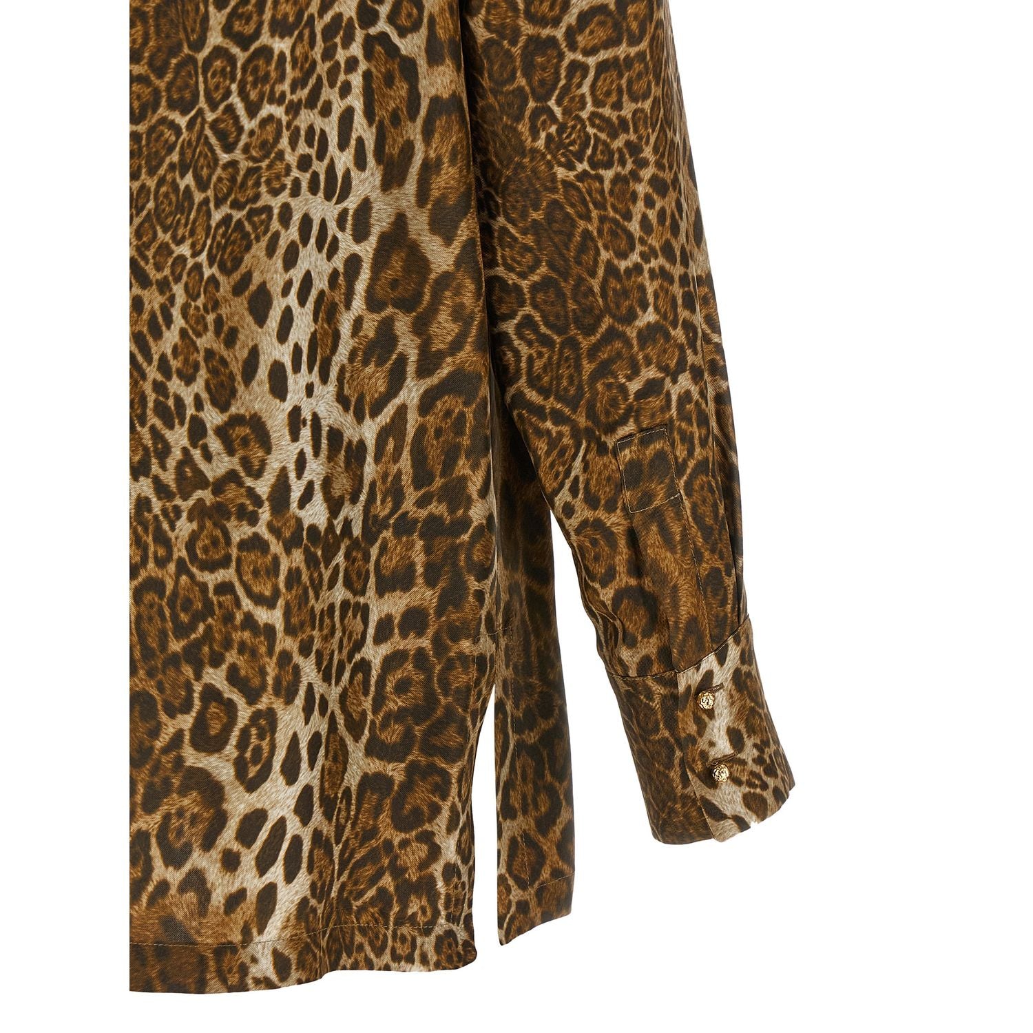 Max Mara Brown Silk Blouse