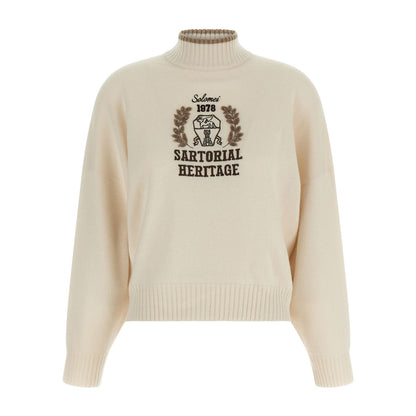 Brunello Cucinelli Beige Cashmere Cardigan