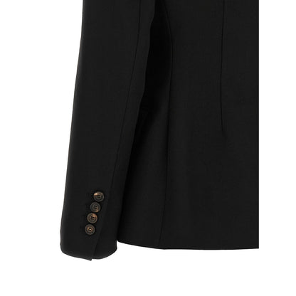 Brunello Cucinelli Black Virgin Wool Blazer