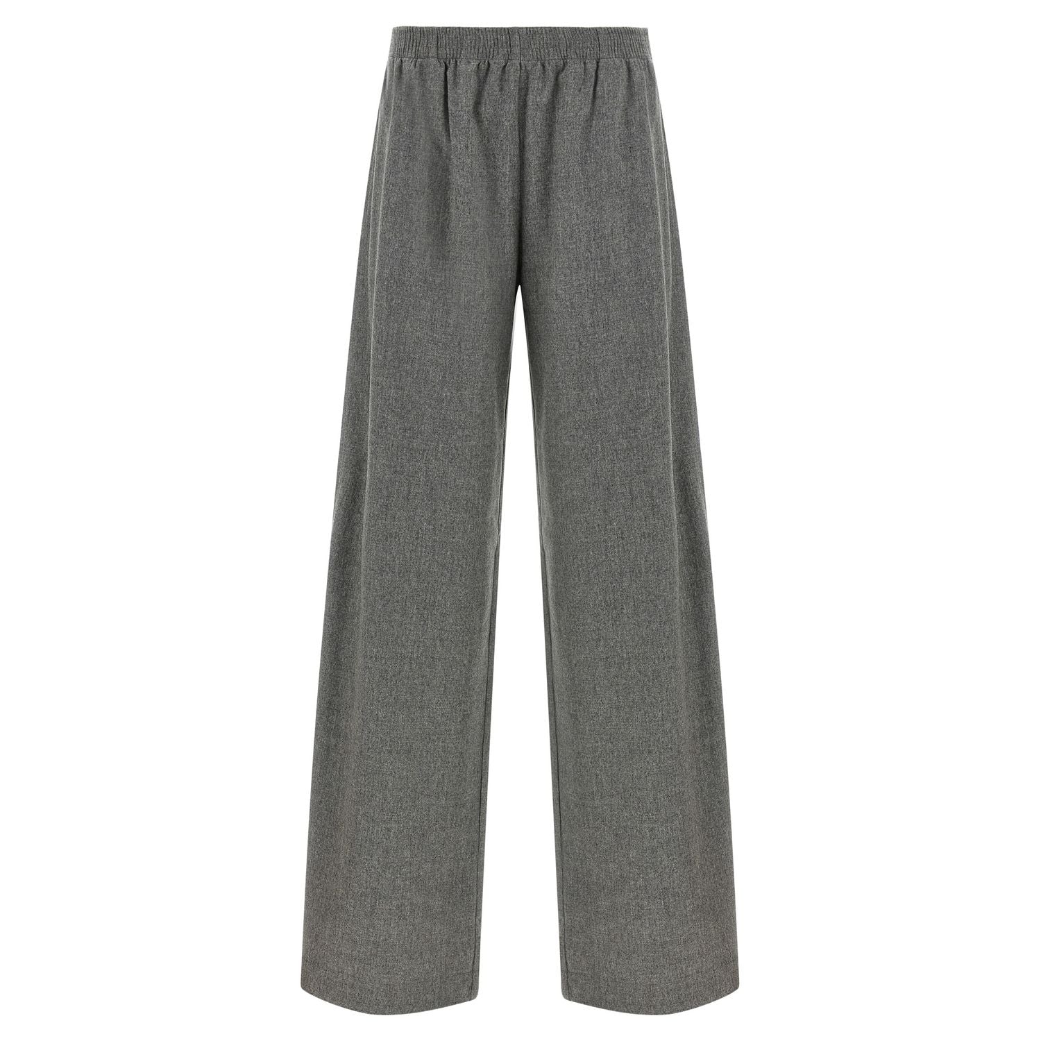 Fabiana Filippi Gray Virgin Wool Cargo Pants